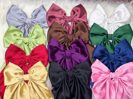 XL silk bows